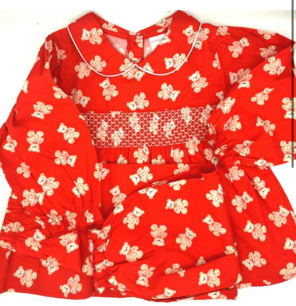 Girls Mabini Teddy Pyjamas