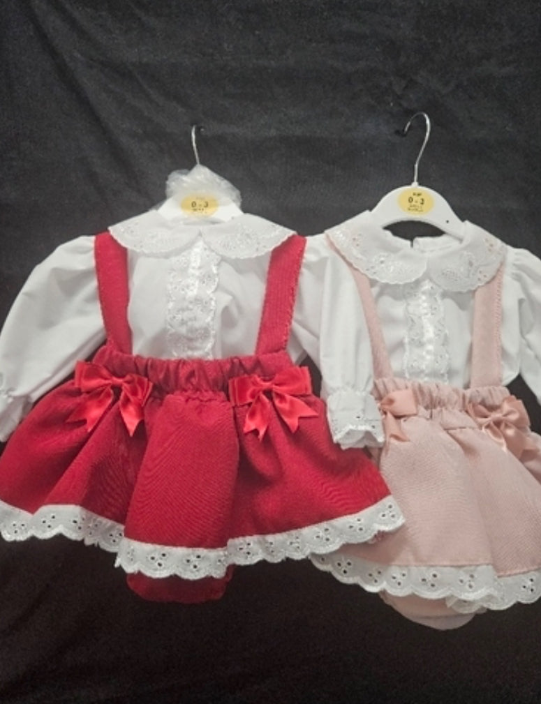 Coloured Peplum Rompers