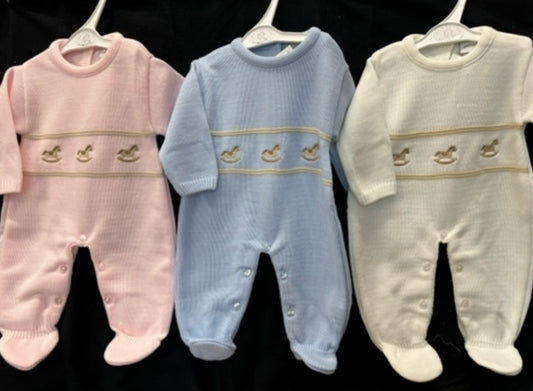 Dandelion Rocking Horse Sleepsuit