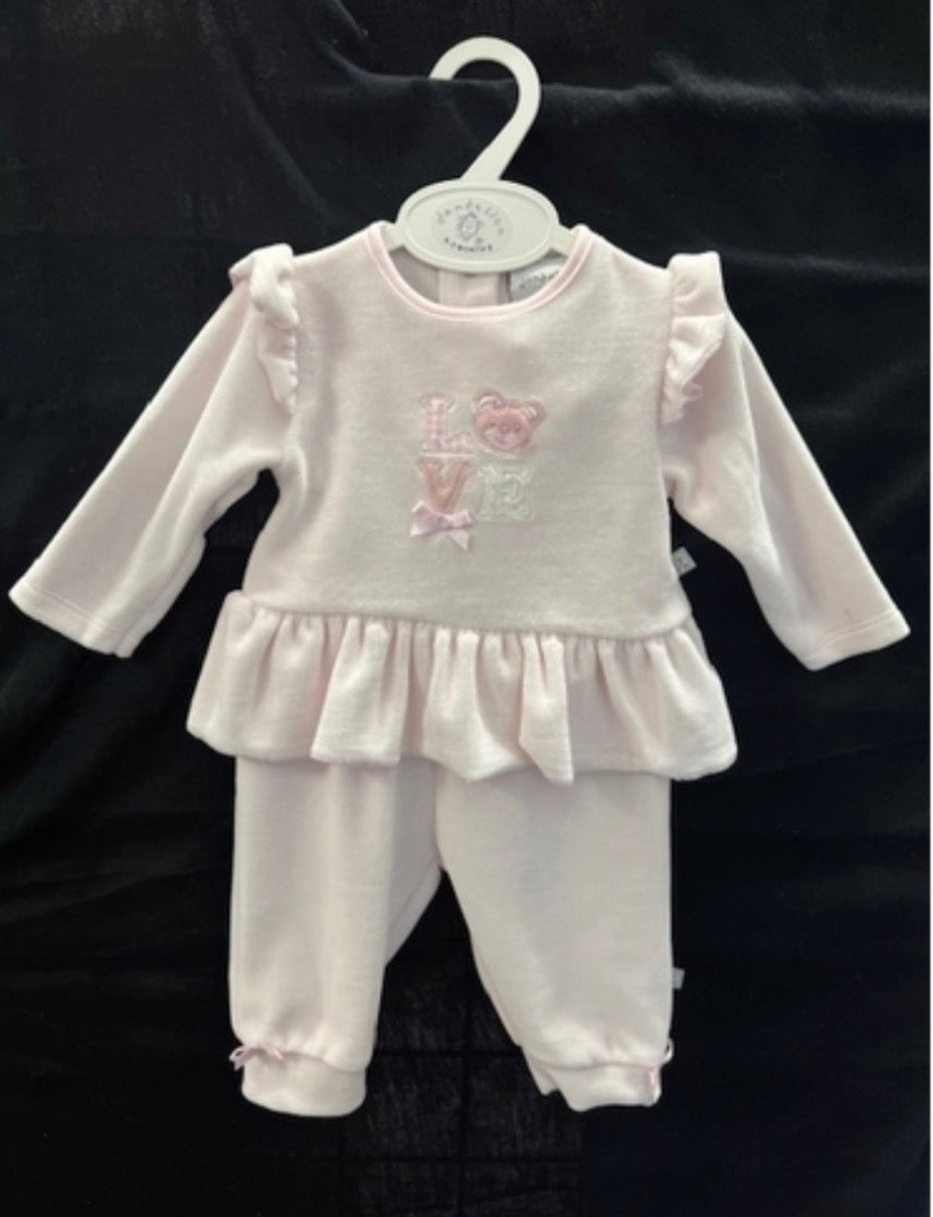 Dandelion Velour Set