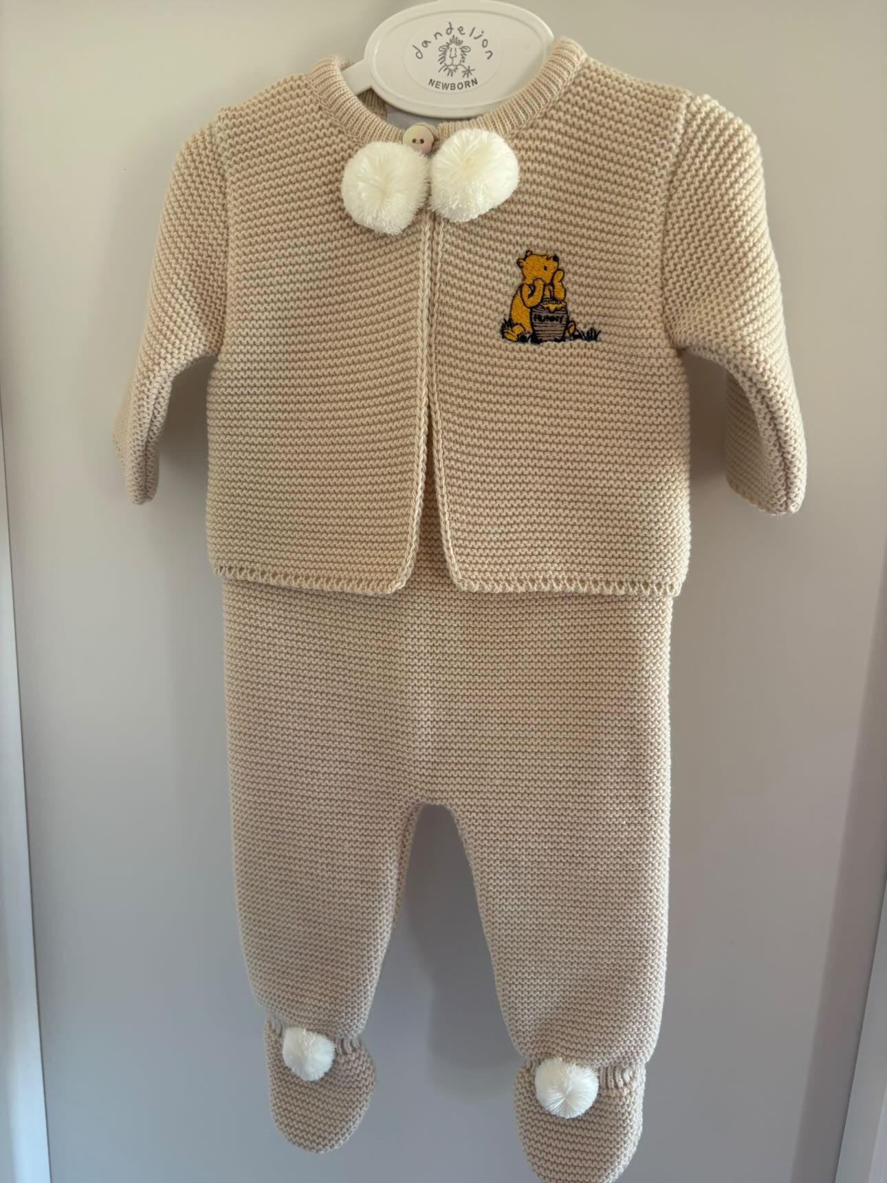 Dandelion Bear Pompom Outfit