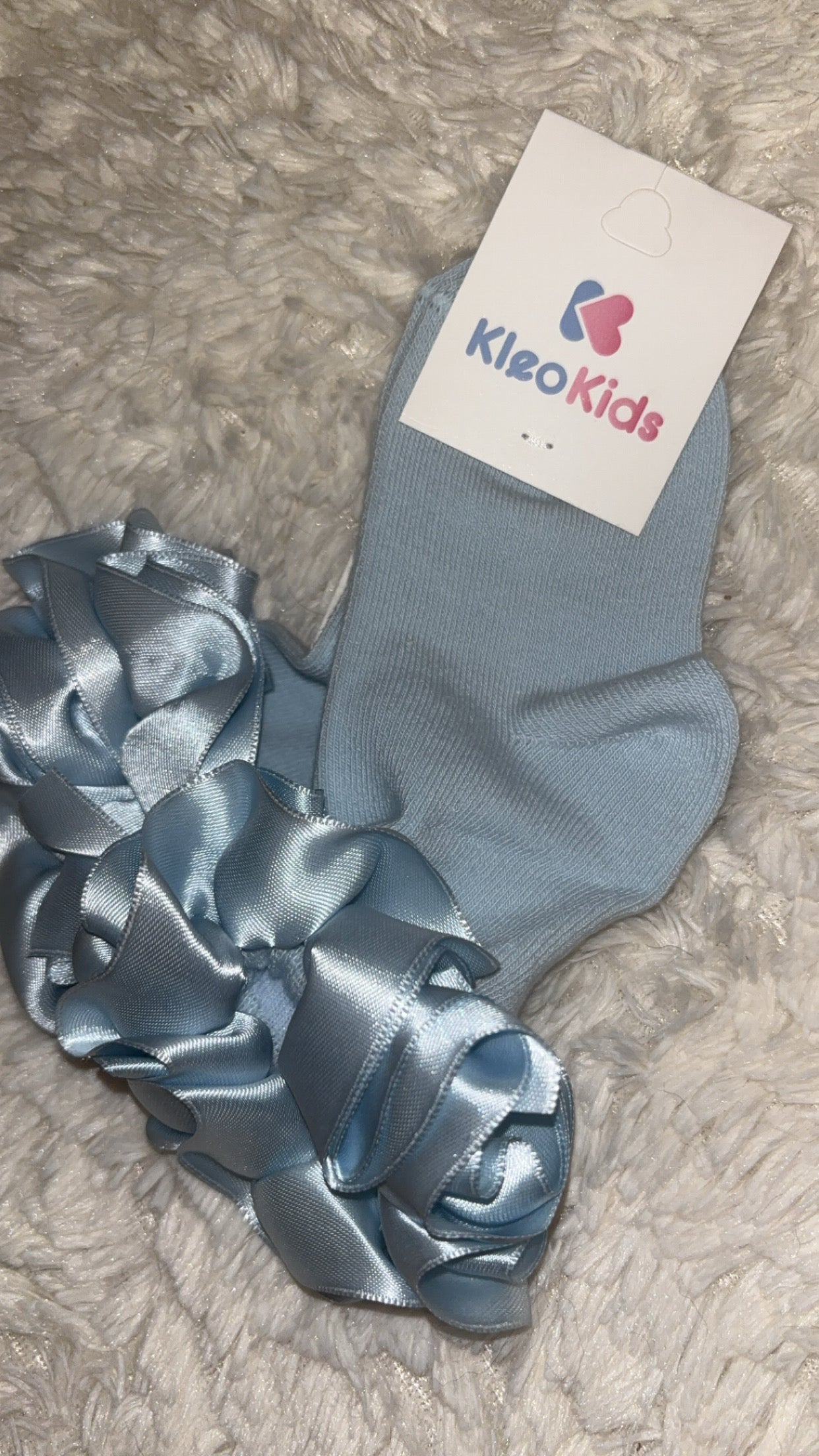 Satin Frill Socks