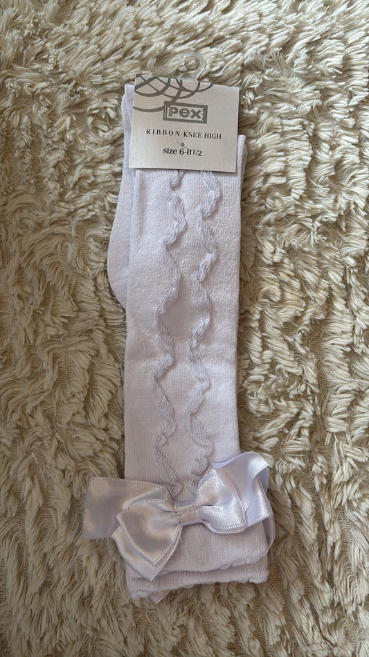 Pex Knee High Patterned Socks