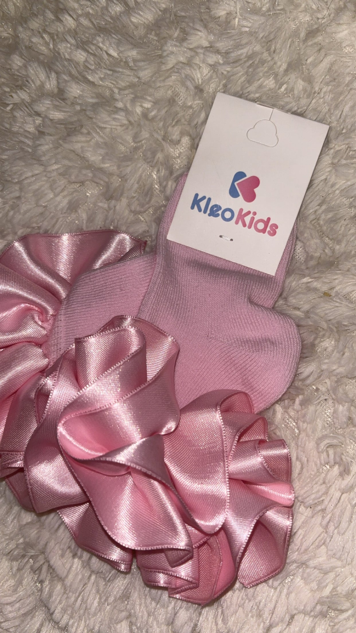 Satin Frill Socks