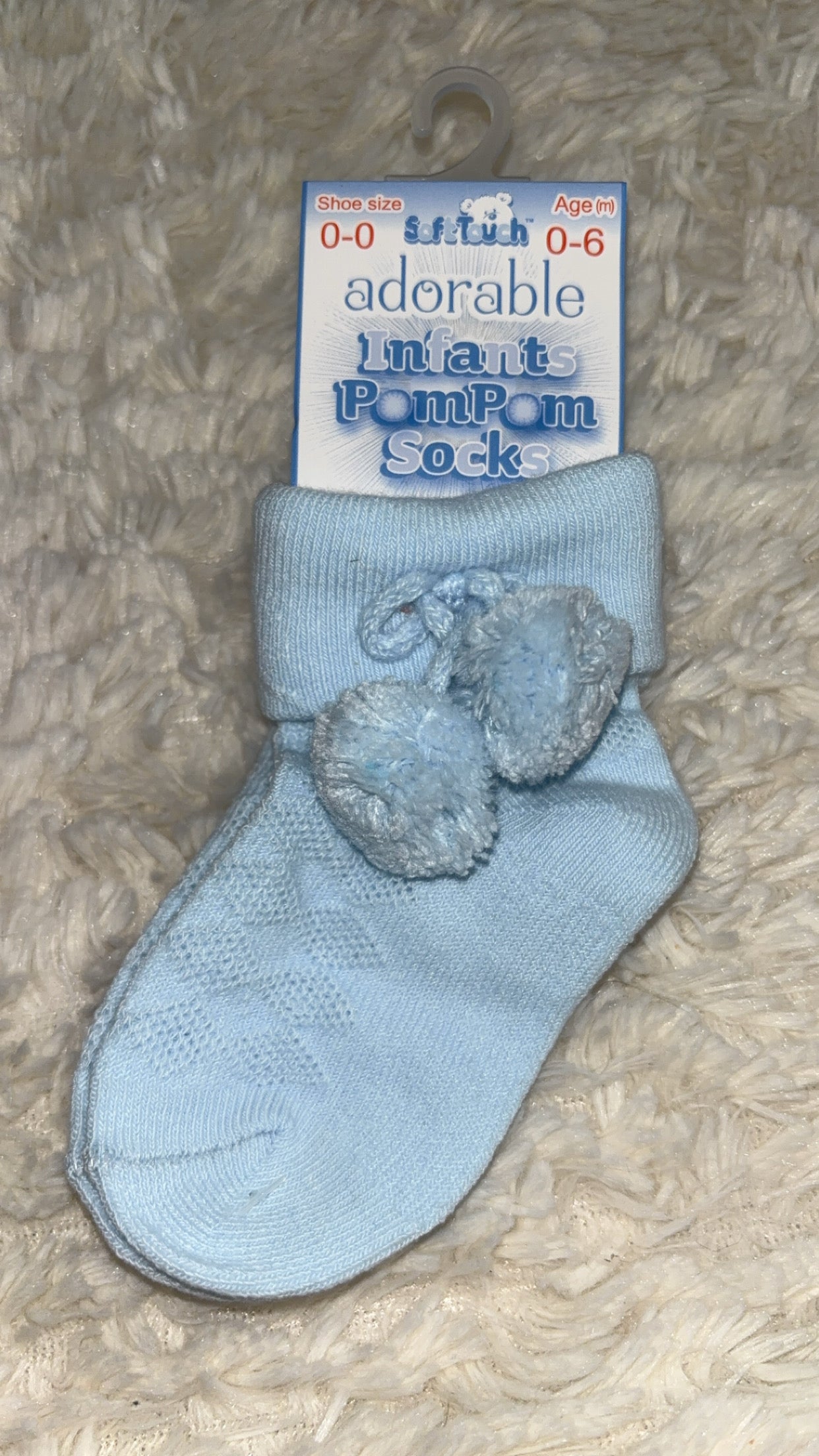 Pompom Socks - Ankle Length