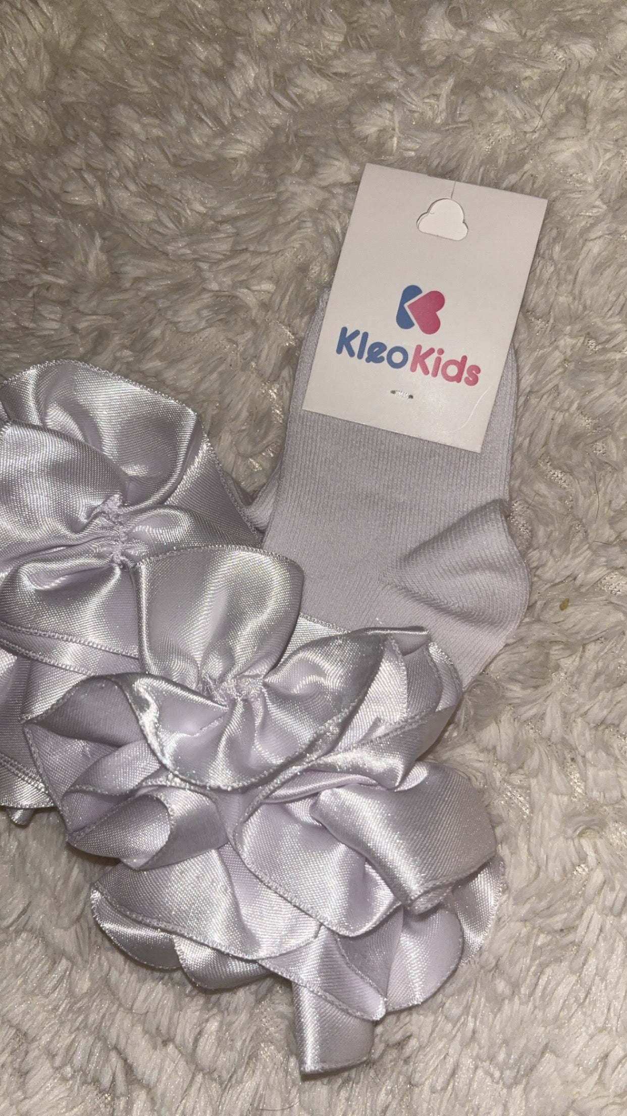 Satin Frill Socks