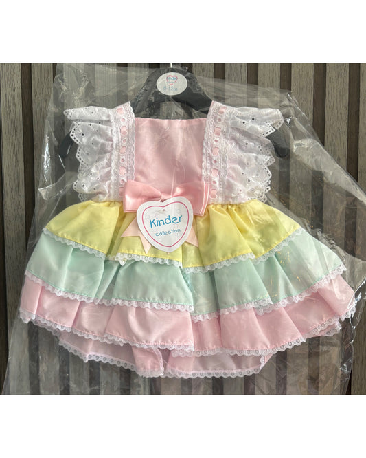 Kinder Multi-Colour Dress