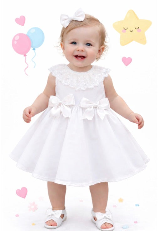 Kinder Frill Neck Dress