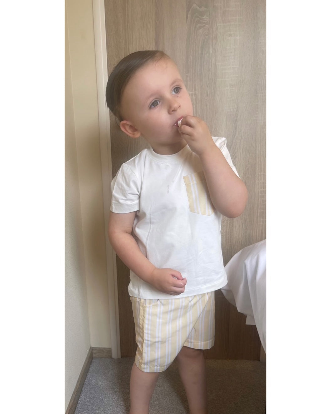 Lemon Boys Short Set