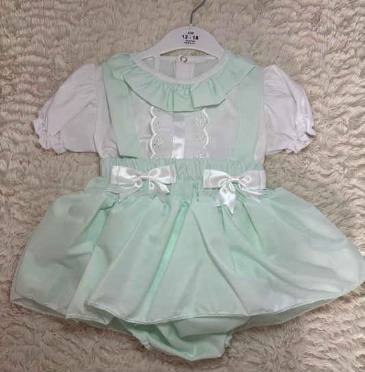Pastel Peplum Romper