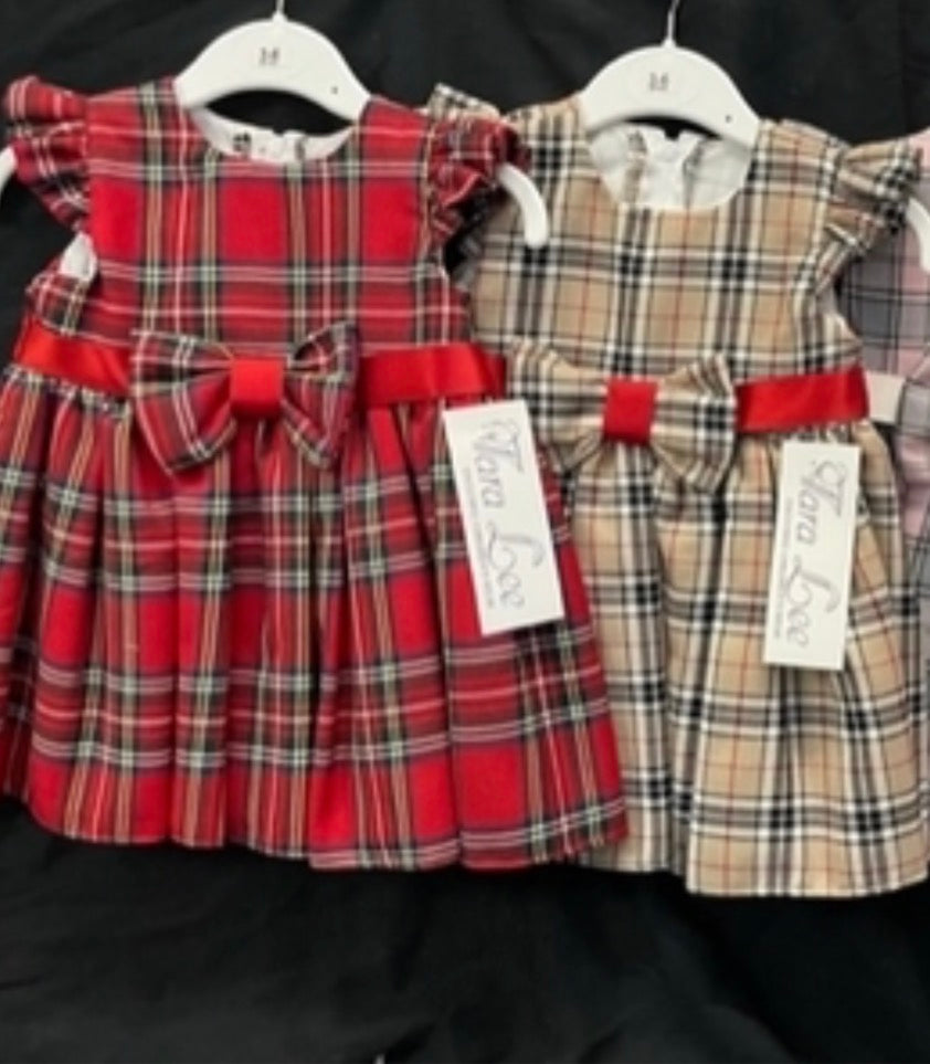 Tartan Pinafore Dress