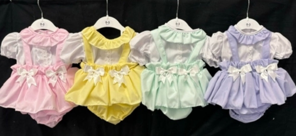 Pastel Peplum Romper