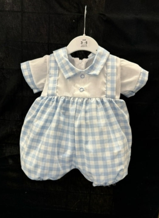 Gingham Romper